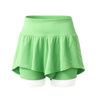 DSG Stride High-Rise Skort Shorts Women s XS Hyper Lime NWT Athletic Lined