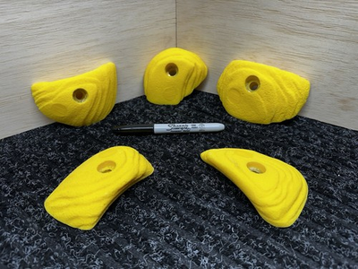 #ad Matching Set Of 5 Rock Climbing Holds. Please Read Description. $42.00