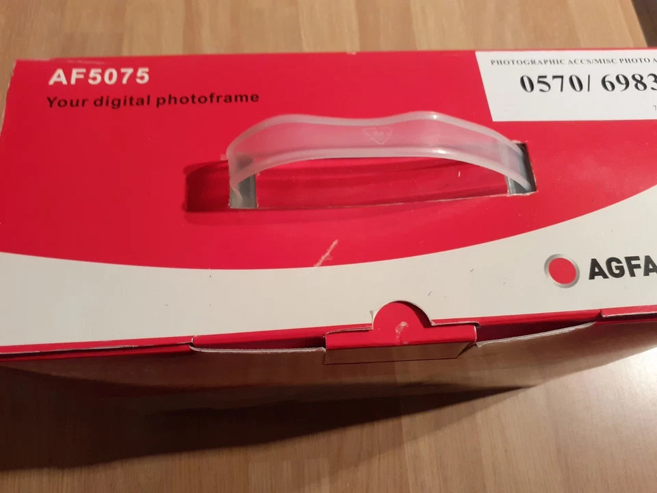 Agfa AF5075 Digital Photo Frame NEW/UNUSED black/white/silver frames+FREE DEL - Image 2 of 4