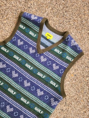 Golf Wang S/S 2021 Heart Sweater Vest Tyler the Creator Golf Le