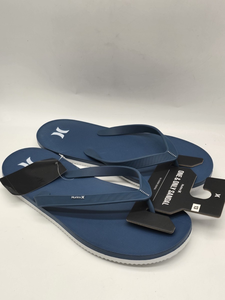 size 13 HURLEY One and Only Breakwater Flip Flop Sandals  display picture 3