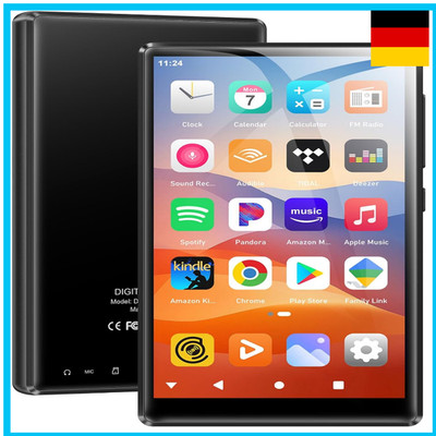 MP3 Player 96GB Touchscreen Bluetooth 5.0 WLAN Dualband Android