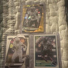 Panini Travis Hunter Colorado Buffaloes Rookie Card Lot Prizm Draft/Score - 3