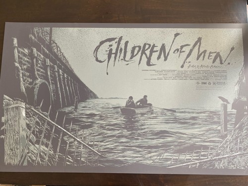 Children of Men Mondo Screen Printed Poster Limited Edition Ken Taylor