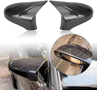 Carbon Fiber Side Mirror Cover Caps for Lexus IS ES CT GS LS RC 2014-2019