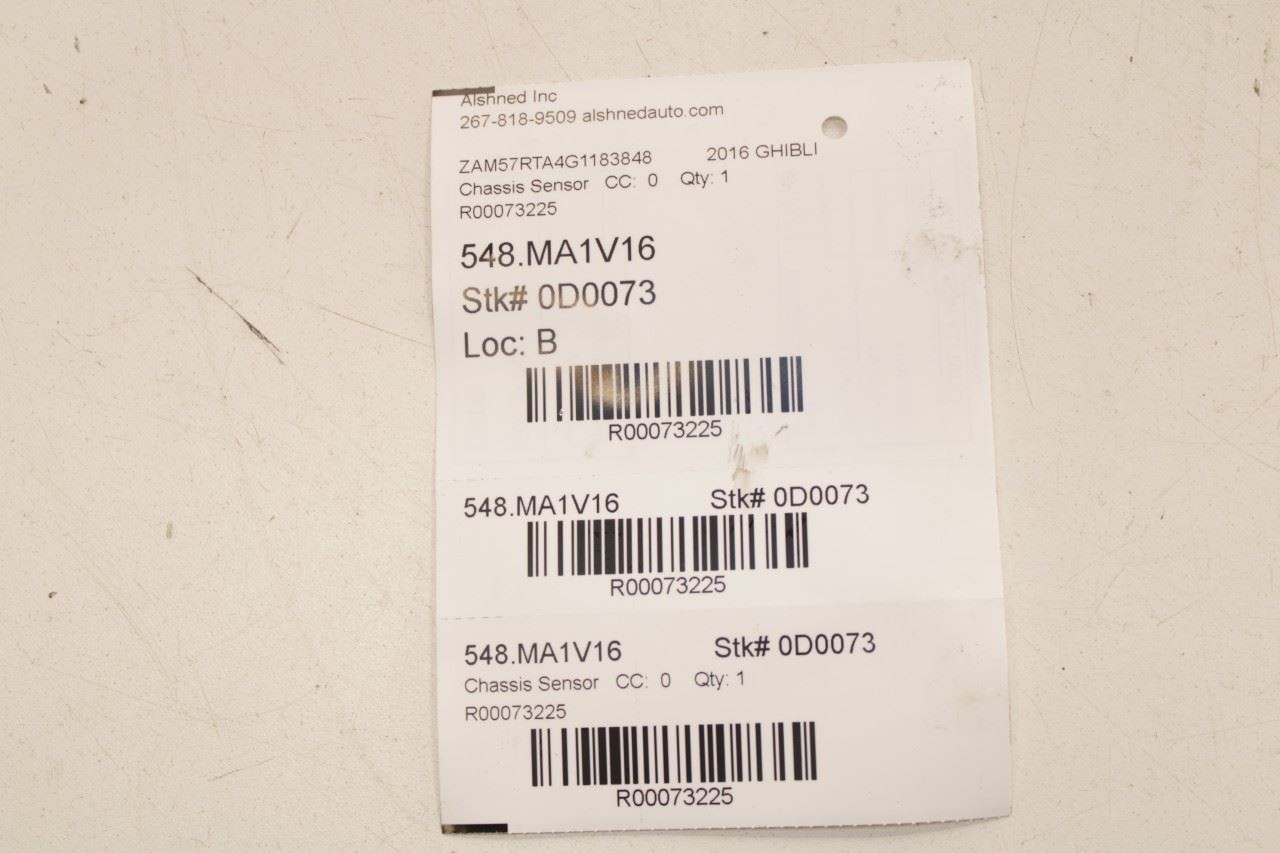 2014-2021 Maserati Ghibli S Q4 3.0L Oxygen Sensor Set of 4 670031347 OEM