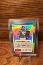 2021 Panini Contenders - Rookie Ticket Jay Tufele  Auto /49 (AU, RC)