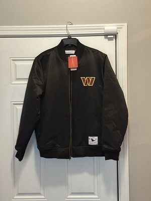 Washington Commanders Mitchell & Ness Throwbacks Jacket Redskins M Men's NFL NEW