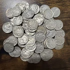 Lot Of 67 1934 D Buffalo Nickels Some Toned Investors & Collectors
