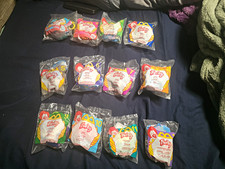 Vintage McDonald's 2000 Furbie Keychain Full Set of 12 New In Package