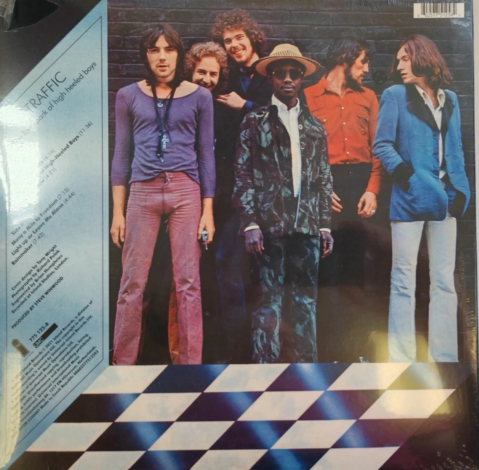 Traffic The Low Spark Of High Heeled Boys LP Album vinyl record 2021 reissue - Image 2 of 4