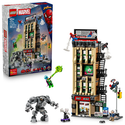LEGO  Super Heroes 76342 Spider-Man vs. Mysterio: Daily Bugle | Neu | OVP