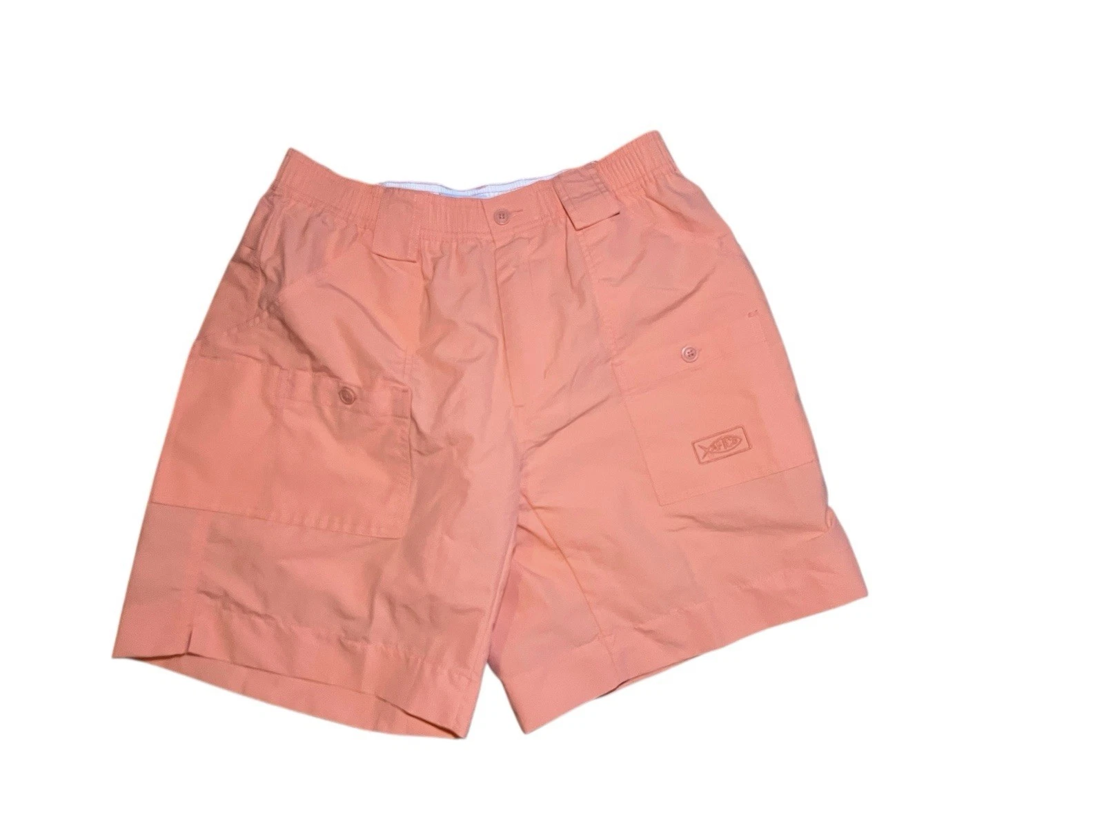 NWT AFTCO Original Fishing Shorts Men’s Size 34 Beige Latigo Bay Elastic Waist
Opens in a new window