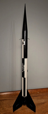 Black Brant CARDE Model Rocket -Ready to launch! -Free Shipping!