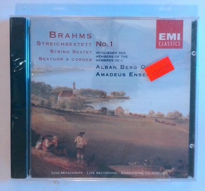 Alban Berg Quartett - Brahms String Sextet No. 1 [New Sealed CD]