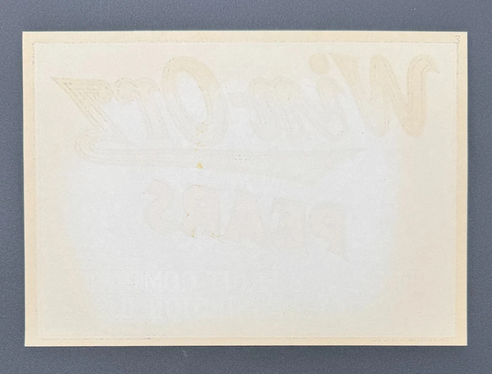 Vintage Win-Orz Pears Fruit Crate Label Lamb Fruit Co Yakima WA 7x10 - Image 2 of 2