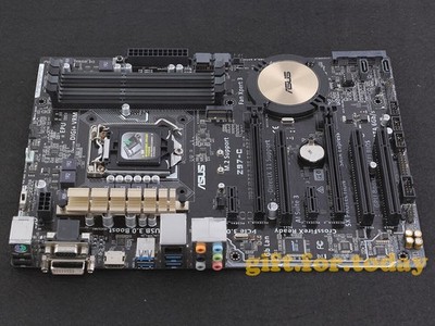 ASUS Z97-C LGA 1150 Intel Z97 HDMI USB3.0 VGA DVI Motherboard With I/O