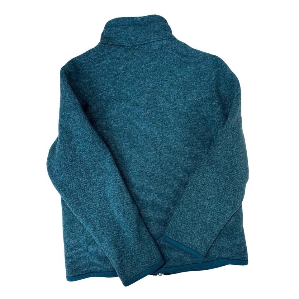 Patagonia Boys Better Sweater Full Zip Size XS Green Hiking Outdoor - Image 2 of 4