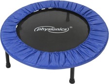 Physionics® Mini Trampolin Fitness Erwachsene Klappbar Indoor Outdoor Jumping