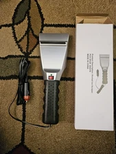 Heated Auto Electric Windshield Ice & Snow Scraper 12V