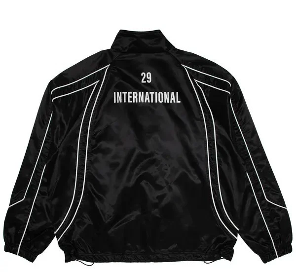 Pullover Supreme Satin Piping negro Foto 2 de 2