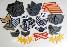 40 Vintage US United States Air Force Patch's Insignia's USAF