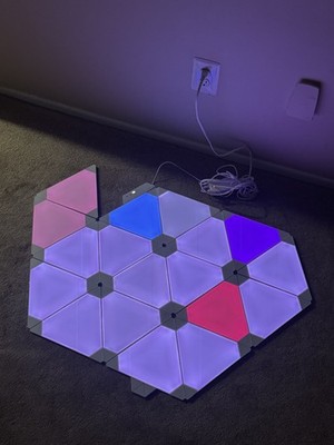 Nanoleaf Aurora Rhythm Edition Smart LED Lighting Kit, 18 Panels