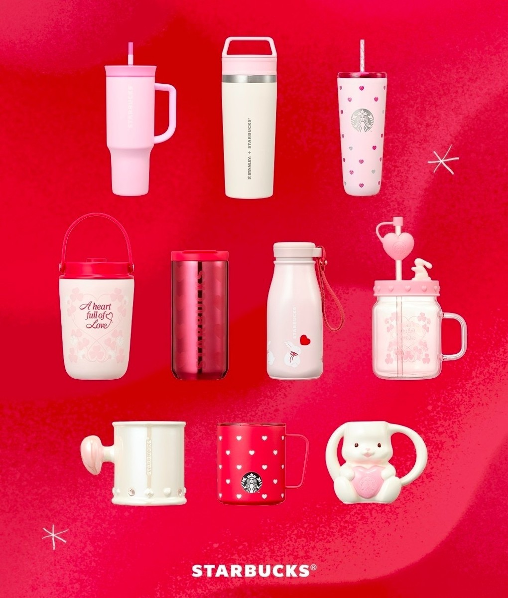 Starbucks Korea 2026 Valentine's Day MD Love Our Sweet Hour | eBay