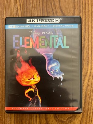 VERY GOOD Elemental Ultimate Collector's Edition 4K Blu-Ray