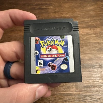 Pokemon Trading Card Game (NINTENDO Gameboy Color) Tested - Authentic - Saves!