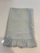 Vintage Ralph Vintage Lauren Blue green Ruffle Pillowcase Cottage