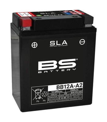 Batterie SLA BS Battery BB12A-A2 POLARIS TX 650 1973
