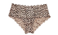 Cosabella Women's Never Say Never Printed Hottie Boyshort Mandorla Uno/animal
