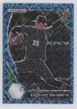 2021 Panini Prizm Draft Picks Blue Velocity Prizm Anthony Solometo #PDP37 1b3