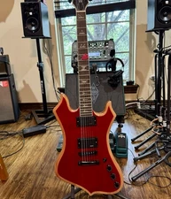 Wylde Audio  Nomad Cocobolo Copy Electric Guitar HH Pickups Red Open Box New