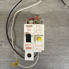 MEM AB32SH 32 A 32 AMP TYPE C M6 30mA MCB/ RCD COMBINATION