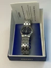 VINTAGE MENS SEIKO STAINLESS STEEL BLUE BACKGROUND WATCH 7H42-9EW0 VG PLUS COND!