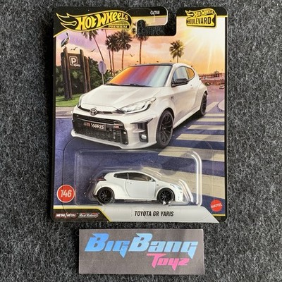 Hot Wheels Premium Toyota GR Yaris White #146 (In-Stock) Boulevard