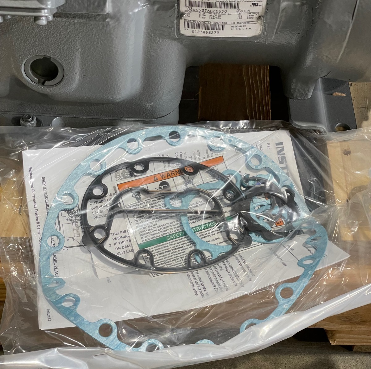 NEW Carlyle Carrier Semi Hermetic Reciprocating Compressor