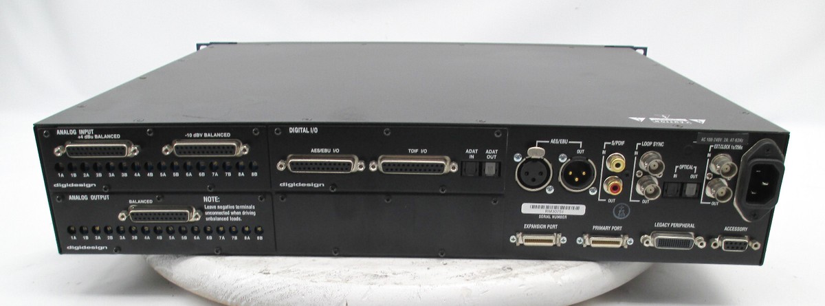 Avid Digidesign MH 192 I/O ProTools Interface w/ Digital