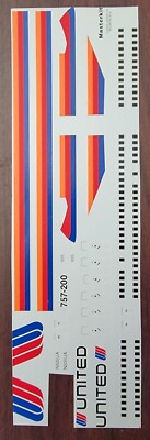 1/144 - MASTERKIT DECAL - UNITED AIRLINES - BOEING B757-200 - #3