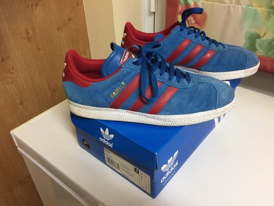 adidas gazelle blue and red