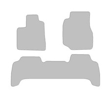 Fußmatten-Set für Toyota Land Cruiser 100 (1998-2007) Dura graphit
