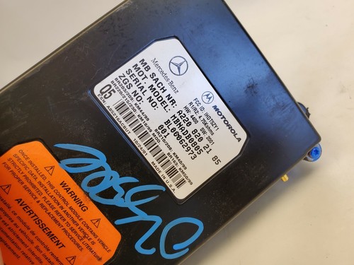 2000-2006 Mercedes W220 S500 S430 S55 Motorola Voice Control Module 2208202185 - Picture 4 of 5
