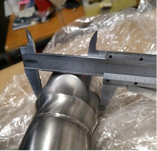 GSXR1000 01-04 K1-K4 Race-Tech convertidor de tubo medio B/o a S/o o cabezales OEM - Imagen 2 de 2