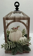 Bath & Body Works White Pumpkin Succulent Lantern Wallflower Plug in *NO LIGHT*