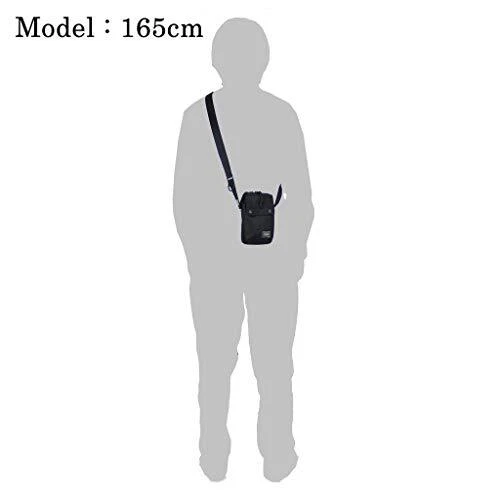 Bolso de hombro Yoshida & Co. PORTER UNIT 784-05466 negro NUEVO hecho en Japón - Imagen 9 de 9