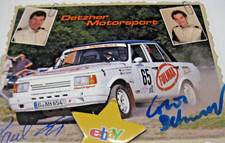 Original Autogrammkarte Rally
