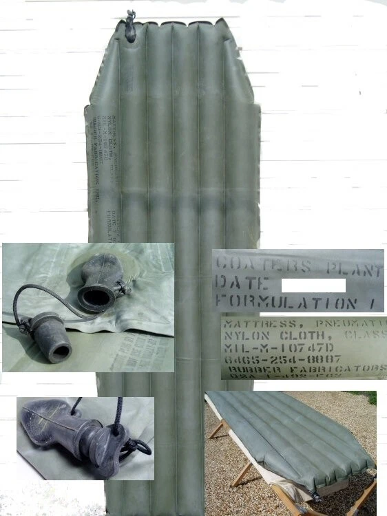 Rubber air clearance mattress