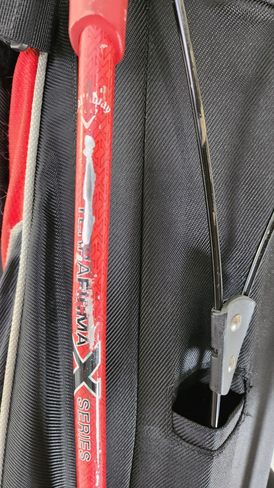 Callaway Xi Terra Firma Stand 7Way Stand Golf Bag Red Black (Please